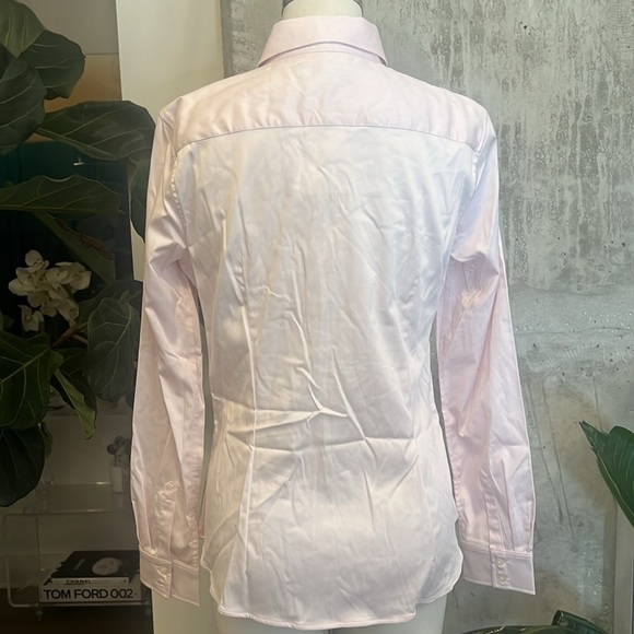 Banana Republic Tailored Fit Button Front Shirt Women’s Pink - Picture 2 of 9